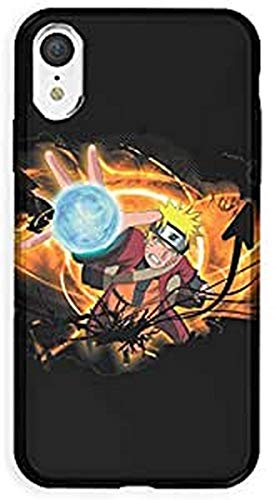 Cokitec Schutzhülle für iPhone XR, Manga Naruto, Schwarz