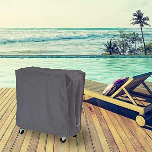 Housse de Meuble Anti-poussière, Couverture de Chariot à Glace, Camion réfrigéré Pratique Pliable en Tissu Oxford 420D imperméable pour Voiture de Glace frite à la Main à l'intérieur