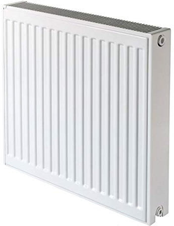 Austausch-Heizkörper 22/550/700-4 Anschlüsse: 2x recht ½“IG, 2x links ½“IG - Verkehrsweiß (RAL 9016) - qpool24