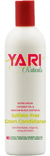 Yari Naturals Sulfate-Free Conditioner für strapaziertes, trockenes, lockiges oder krauses Haar - Verdickung für feines / dünnes Haar, sicher für coloriertes und keratinbehandeltes Haar 13.5oz