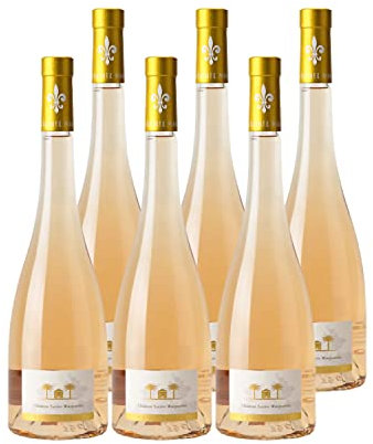 Côtes de Provence Cuvée Symphonie Rosé 2020 - Château Sainte Marguerite - Vin AOC Rosé de Provence - Lot de 6x75cl - Cépages Grenache, Cinsault
