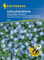 Kiepenkerl 4561 Liebeshainblume, strahlend-himmelblaues Blümchen mit weißem Herz, blüht von Juni bis September