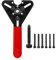 WENJIA Extractor de Embrague de compresor de Aire para Coche, 8 Uds., Kit de Herramientas de Llave de Doble Uso, Herramienta de reparación de Aire Acondicionado automotriz