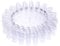 10Pcs Nail Art Practice Wheels False Nail Wheels Acrylic Nail Art Colors Polish Display Wheel False Nail Samples Wheels for DIY Manicure Nail Salon (Transparent)