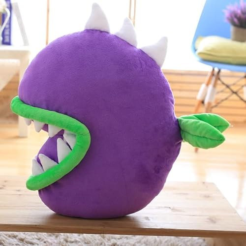 Aolivia 45cm/17.7in Pvz plush-come with 50pcs stickers, Pvz stuffed doll, Chomper plush (big chomper)