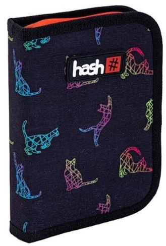 HASH 503023046 KITTY SMILE Mäppchen, Black