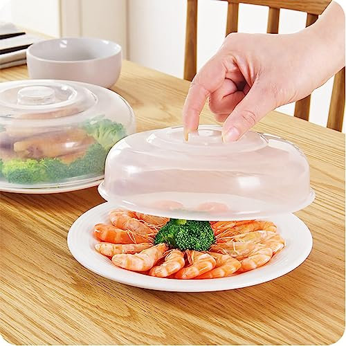 Couvercle Anti-éclaboussures Pour Micro-ondes Pour Aliments,Couvercle Pour Micro-ondes Pour Aliments Sans BPA, Four à Micro-ondes, Couvercle De Protection(Moyen 17cm)