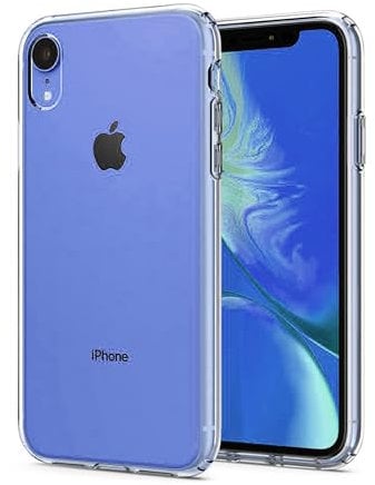 Case for iPhone XR 6.1-Inch, Non-Yellowing Shockproof Phone Cover, Anti-Scratch Clear Back