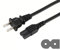 2 Zinken polarisiertes AC-Wandnetzkabel für Vizio-LED-TV Smart HDTV D-E-M-Serie Bose Companion Multimedia-Lautsprechersystemkabel Box Router Modem Arris Sharp Sanyo NS-HW303 Soundbar-Ersatz