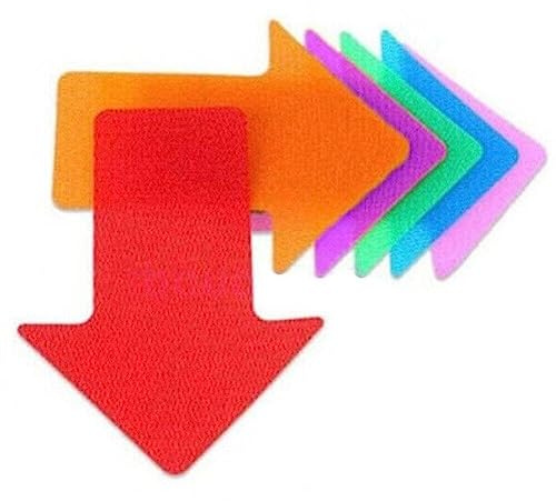 Glixoft 72 Stück Teppich-Spot-Marker, Boden-Spot-Marker, Bunter Sitzaufkleber Für Klassenzimmer, Spiel, Sport, Unterricht, Regenbogen-klassenzimmer-Dekoration