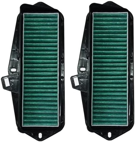 Rufutle Filtro Abitacolo per Audi A3 8V Nuova A3 Q3 F3 TT 8S, 24,2x7,3x2,2cm Gruppi Filtro Auto 5Q0815479A/5Q0815479B