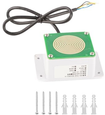 GRCFUMO Módulo sensor de lluvia y nieve, transmisor de viento y lluvia, sensor de viento y lluvia para edificios de acuicultura de invernadero