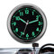 Piccolo orologio analogico incandescente - Orologio per cruscotto auto | Orologi di ricambio al quarzo | Orologio da attaccare per cruscotto auto, adesivo per veicoli automobilistici | Orologi per