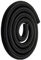 Tubo flessibile universale per aspirapolvere, 40 mm, lunghezza 1 m, colore: nero