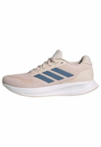 adidas Femme Runfalcon 5 Running Shoes, Wonder Quartz/Dusky Ink/Core Black, 42 EU