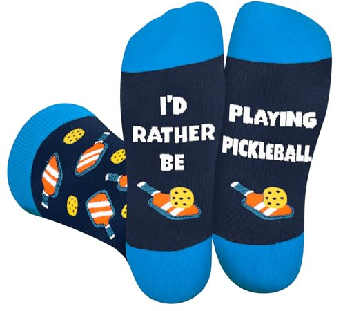 I'd Rather Be Funny Socks, Novelty Outdoor Sports Socks for Men Women Teens | Gifts for Outdoor Fans, Birthdays, Fathers Day, Valentine’s Day, Easter, Christmas, and Stocking Fillers