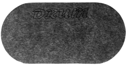 Bass Drum Patch Drum Kick Pad Patch für Bassdrum Practice Drum Player