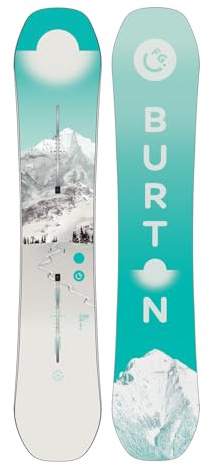 Burton Feelgood First Tracks Snowboard Damen – Damen – Größe 152 – Weiß