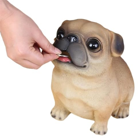 Money Box, Dog Money Box, Large, Children's Piggy Bank with Openin, Animal Money Boxes, Gift, Room Decoration, Boys, Girls, Adults, Children Gift