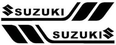 2 Pièces Autocollant Logo Voiture pour Suzuki Vitara LY 2015, Emblème Badge Sticker pour Voiture Logo Decal Décoration Styling Accessoires,L