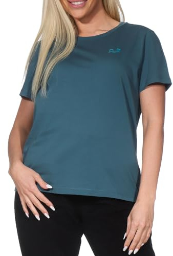 Ragwear Damen T-Shirt Kurzarmshirt Rundhals Adori Love 2611-10009