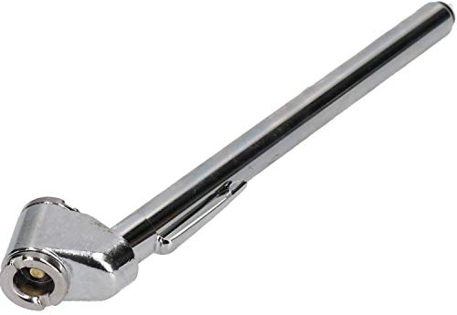 AB Tools Dual Foot Tyre Pressure Gauge Push + Pull 10 – 120 PSI For Cars Bikes Trucks