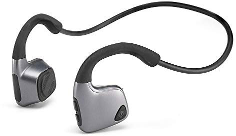 Bluetooth 5.0 R9 Cuffie Senza Fili Conduzione Ossea Auricolare Outdoor Sport con Microfono Vivavoce Cuffie (Nero)