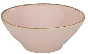 CreaTable 22120 PINK LADY Müslischale 15,5 cm, rosé/Steingut/Mehrzweckschale/Schale
