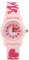 Kinder Armbanduhr, 3D Cartoon wasserdichte Armbanduhr PVC Armbanduhr für Kinder Kleinkind Mädchen Mädchen 3-12 Jahre alt(Rosa)