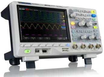 SIGLENT SDS1204X-E Super Phosphor Oscilloscope 4-Channel 200 MHz 1 GSa/s 14 MB