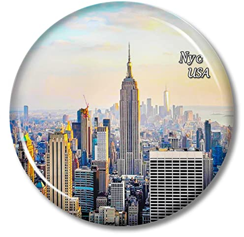 USA NYC Magnet Kühlschrankaufkleber 2,28 Zoll