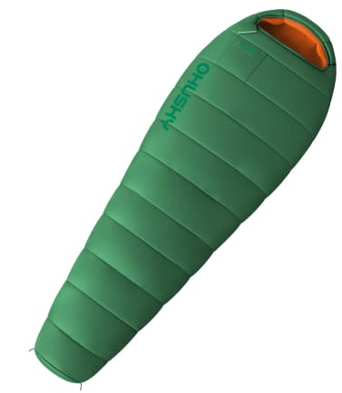 Husky Mumienschlafsack Montello -100 C 220 x 85 cm-Grün