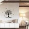 SUPERDANT Arbre de Vie Sticker Mural Généalogique - Branches D'Oiseaux Sur un Arbre - Stickers Muraux Vinyle Art Silhouette Décalcomanie - Décorations pour Femmes Chambre Cuisine Décor