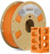OVERTURE Super PLA+ Filament 1.75mm, 1kg Spule (2.2lbs), Maßgenauigkeit +/- 0.03 mm, für 3D Drucker (Orange)