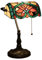 Uziqueif Klassische Bankerlampe, Retro, Tiffany tischlampe, Tischlampe mit zugschalter, Lampenschirm Glas, Tischleuchte Für Büro, Nachttischlampe