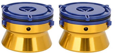 10-Zoll-Dosenöffner, Präzise Nab-Nabenadapter aus Polierter Aluminiumlegierung für Reel Reel Recorder (Gold)