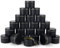 WOOLUCK 24 Piezas Tarros de Vela para Hacer Velas, 120ml Envase para Velas, Latas de Metal Redondo Vacío Recipientes con Tapas