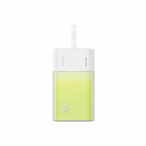 Baseus Popsicle Powerbank 5200mAh 20W Lightning/USB-C Green/White