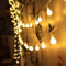 ELINKUME Globus Lichterkette,4.2M/13.8ft 40 LED Lichterketten Batteriebetrieben Dekorative Beleuchtung für Schlafzimmer Weihnachten Hochzeit Party (Warmweiß)