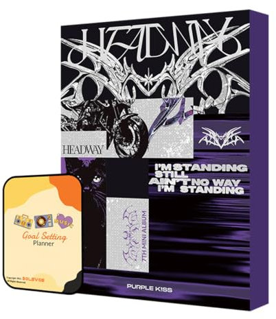 HEADWAY PURPLE KISS Album [POCAALBUM Ver.]+Pre Order Benefits+BolsVos K-POP Inspired Freebies (7th Mini Album)