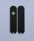 Replacement Covers For Victorinox Scales 58mm Plastic Handles With Tweezers And Toothpick Slots And Glowing Cross (Black)