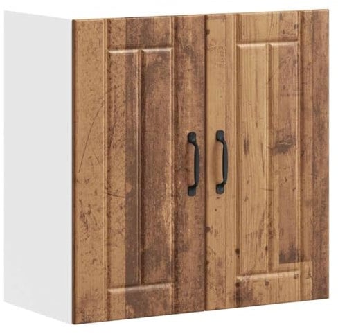 vidaXL Armario de Pared de Cocina Lucca Madera Vieja