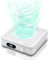 Nail Dust Collector for Home & Salon, 1000PA Cordless Nail Vacuum Dust Collector tech with Reusable Filter & 5 Disposable Pads, Portable Dust Collector for Acrylic Nails DIY and Professional -White