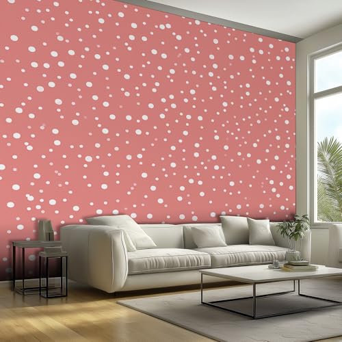 Generisch Tapete 3D Fototapete Punkten, 150x105 Vliestapete Wandbild Fototapeten, Vlies Tapeten Geometrisch Rund, Wandtapete Schlafzimmer, Wohnzimmer, TV Hintergrund Wanddeko