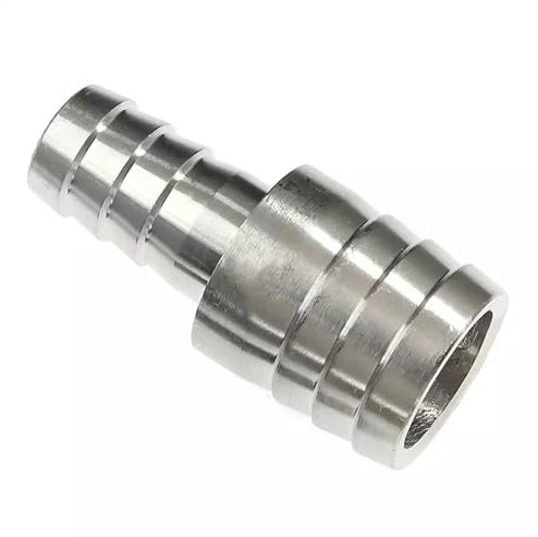 MEXEWORD Raccord cannelé 2 Voies en Acier Inoxydable 304, Taille Standard, réducteur/connecteur égal, Joint pagode, diamètre extérieur 6, 8, 14, 16, 20-41 mm(27mm)