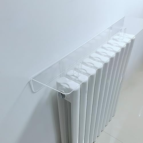 YCCYHQ Tablette Radiateur en Acrylique - Tablette de Radiateur/Couvercles de Rangement Anti-Poussière, Décoration pour la Maison/Le Bureau(95cm/37.4in)