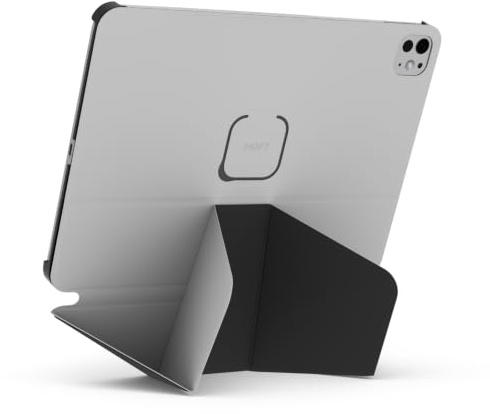 MOFT Dynamic Folio Case für iPad Air 13(M4 2026/M3 2025/M2 2024)–[Verstärkter Eckenschutz] Stabiler, Schlanker Magnetständer mit 20+ Betrachtungswinkeln, Premium MOVAS-Leder, Misty Cove x Tiefschwarz