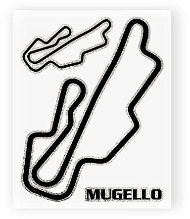 4R Quattroerre.it 6328 Super geformter Aufkleber Schaltung Mugello, 10 x 12 cm