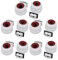 sourcing map 10Stk. T5 Leuchtstoff Lampen Halter G5 Basis Bi-Pin Grabstein Lampenfassung AC 500V 2A für LED Leuchtstoffröhre