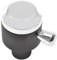 Spares2go Drehknopf für Falcon 110 Küchen-Herd-Kochplatten (Silber/Chrom) 1 Packung